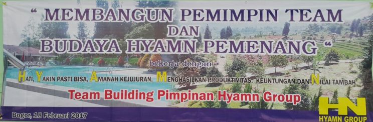 team building pimpinan hyamn group