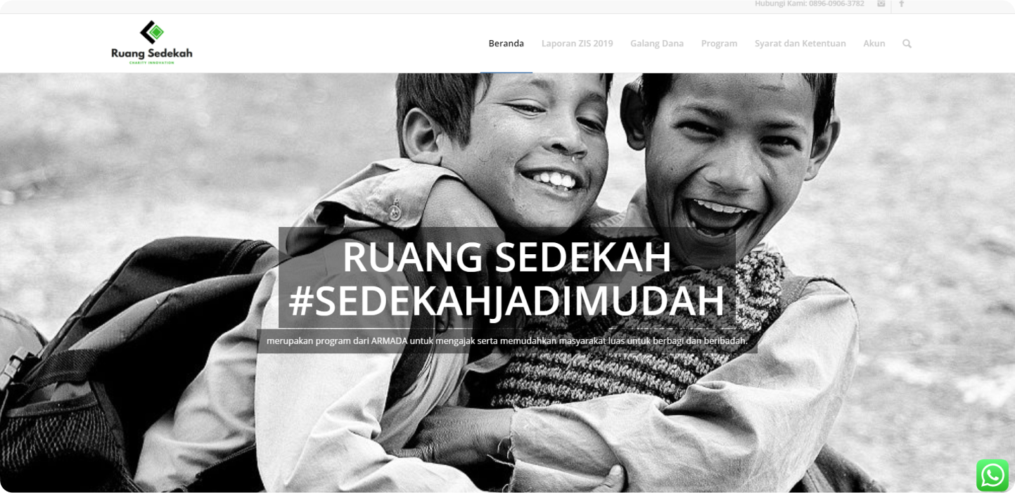 web ruangsedekah